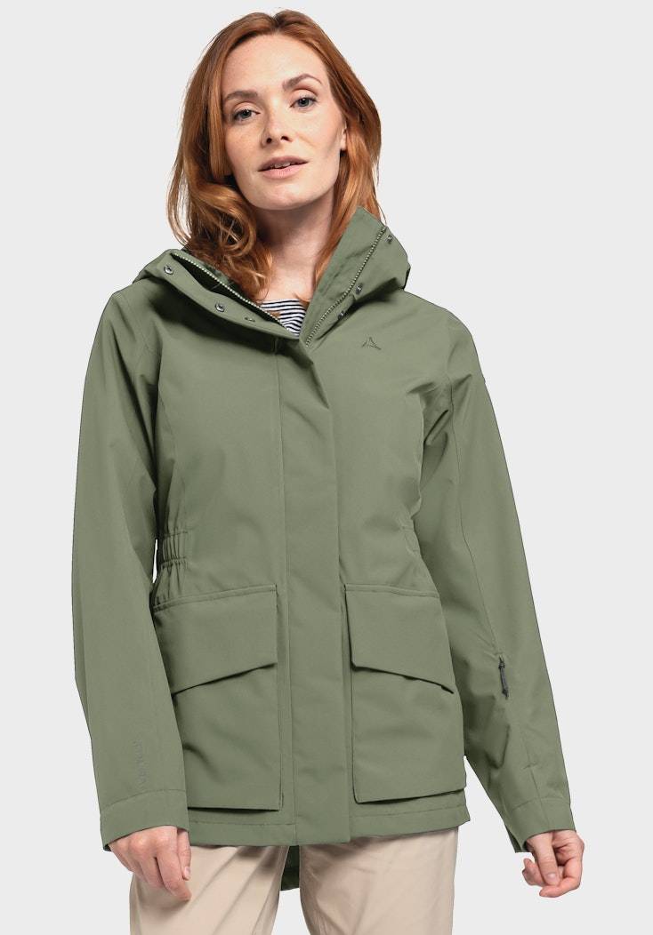 Schöffel Wasserdichte Jacke im Casual Look Lagerräumung