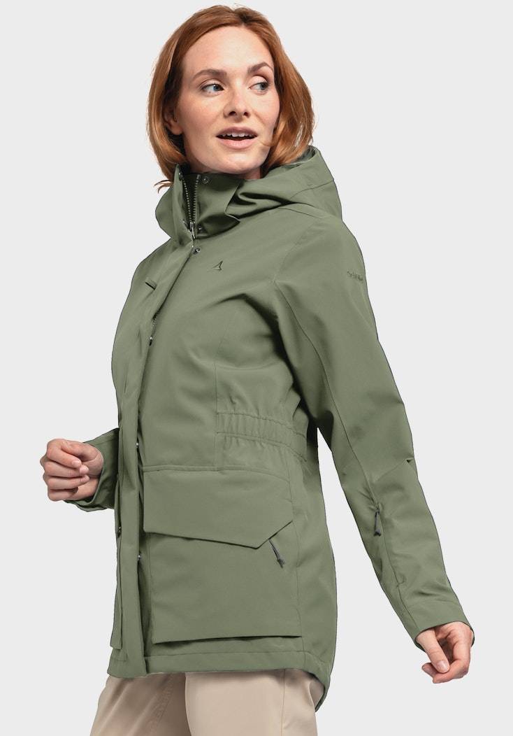 Schöffel Wasserdichte Jacke im Casual Look Lagerräumung