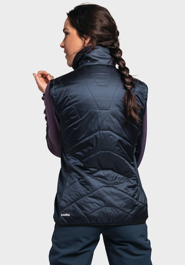 Schöffel Hybrid Weste mit recycelter Wattierung Sonderangebot der Fabrik