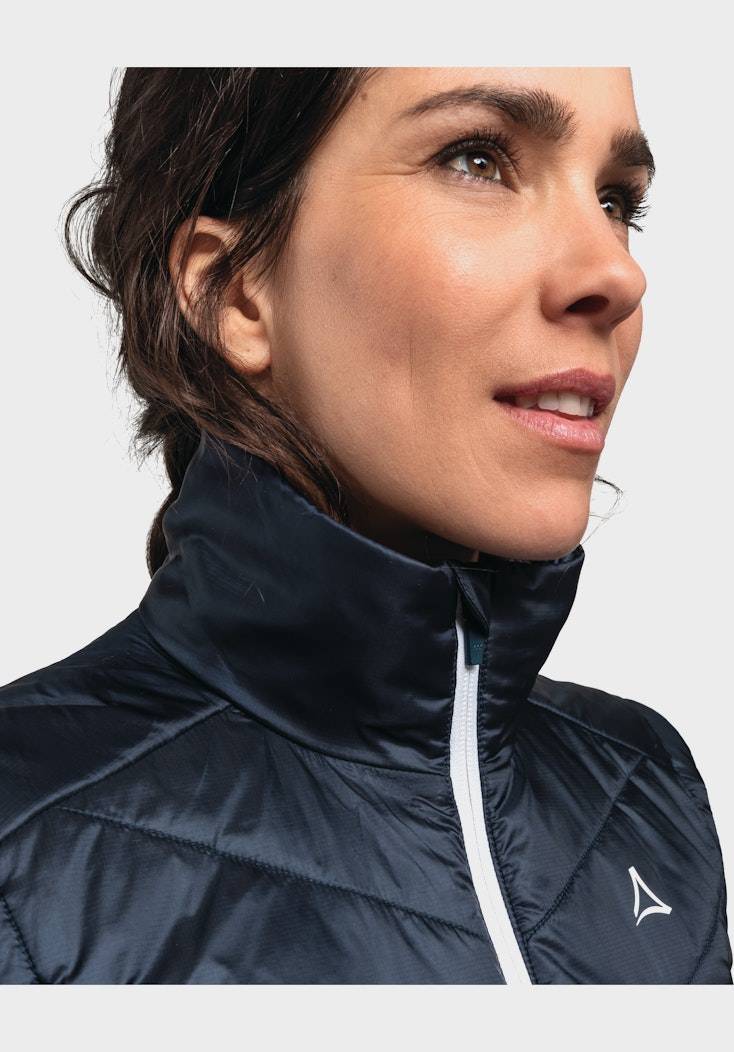 Schöffel Hybrid Weste mit recycelter Wattierung Sonderangebot der Fabrik