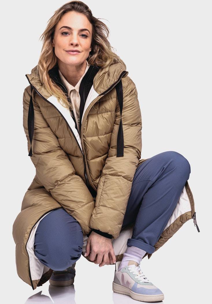 Schöffel Stylischer & super leichter Daunen Mantel Bis zu 55% Rabatt