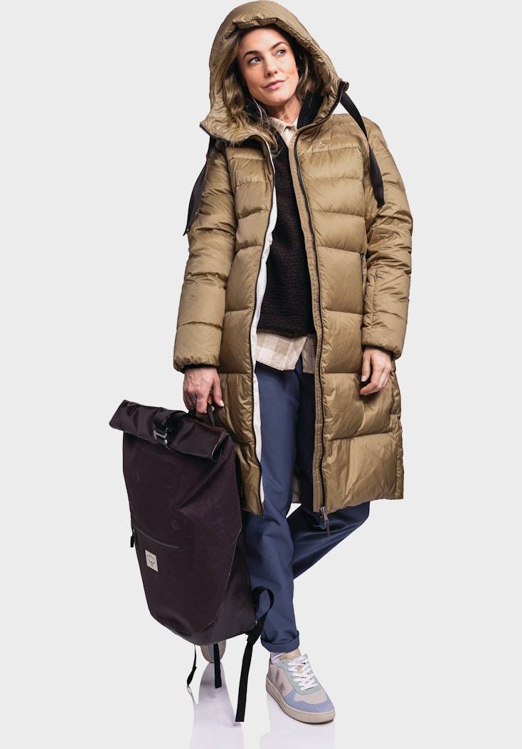 Schöffel Stylischer & super leichter Daunen Mantel Bis zu 55% Rabatt