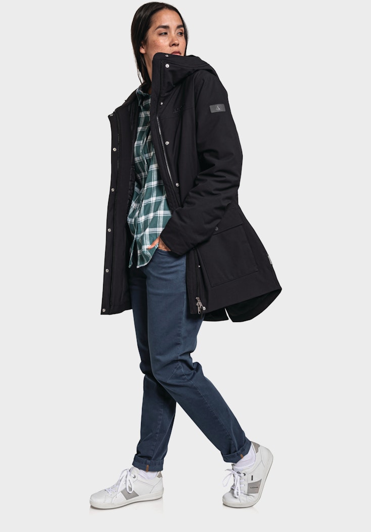 Schöffel Urbaner Winterparka für kalte nasse Tage Black Friday