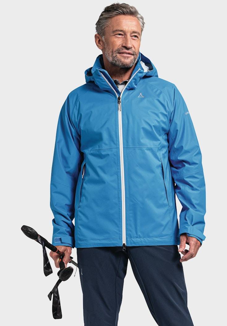 Schöffel Elastische Regenjacke mit Pack-Away Tasche Muttertagsangebot