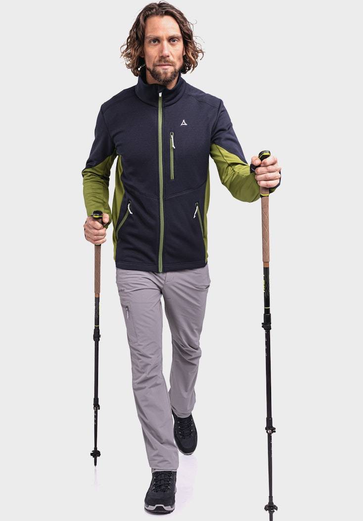 Schöffel Sportive Fleece-Jacke aus Materialmix Valentinstagsangebot