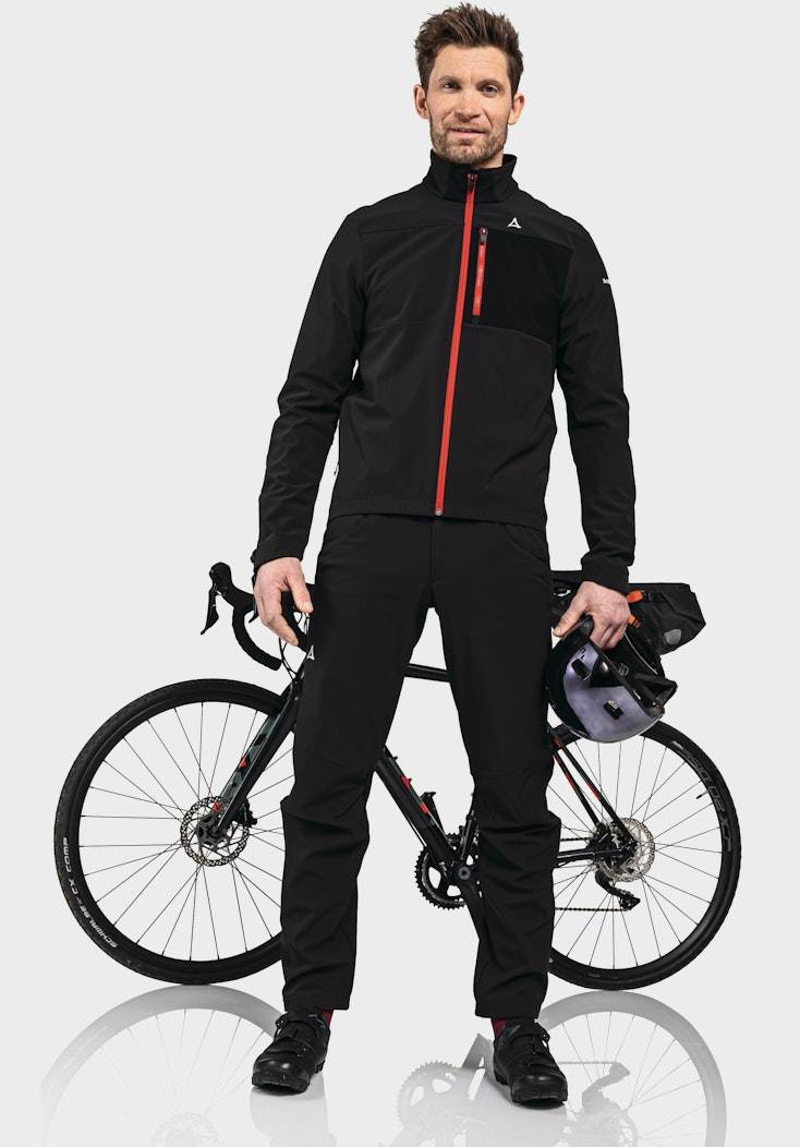 Schöffel Bike Softshell Jacke mit Materialmix Top Angebot