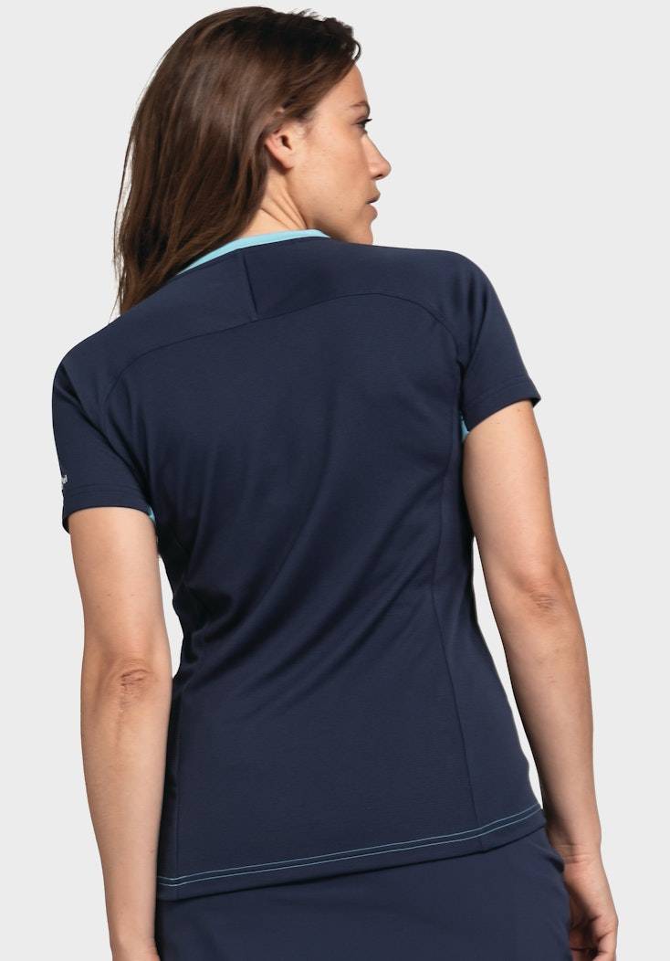 Schöffel Hybrid-T-Shirt mit atmungsaktivem Rücken Vierteljährliche Förderung