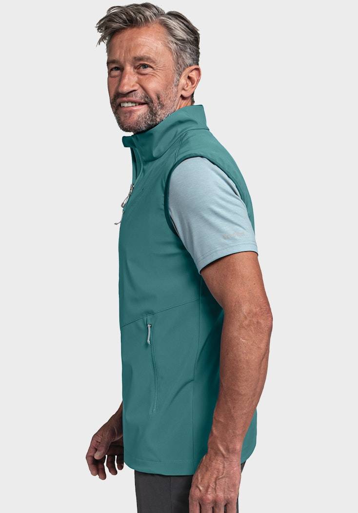 Schöffel Softshell Weste im puristischen Design Nur noch ein Tag übrig