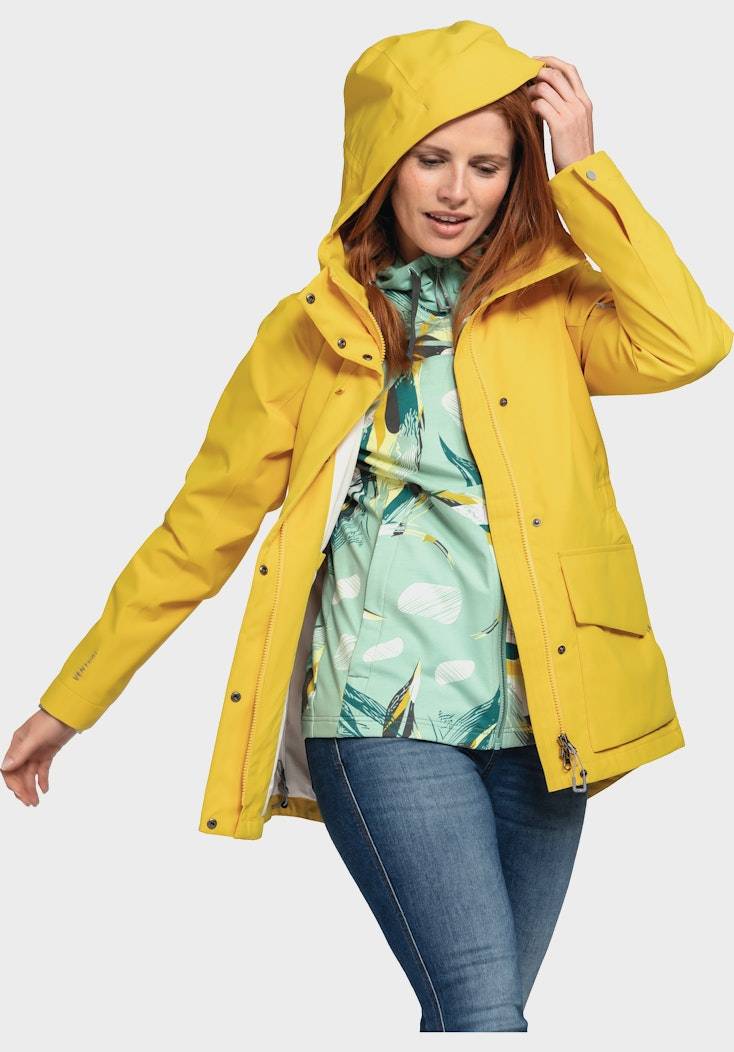 Schöffel Wasserdichte Jacke im Casual Look Günstiger Verkauf