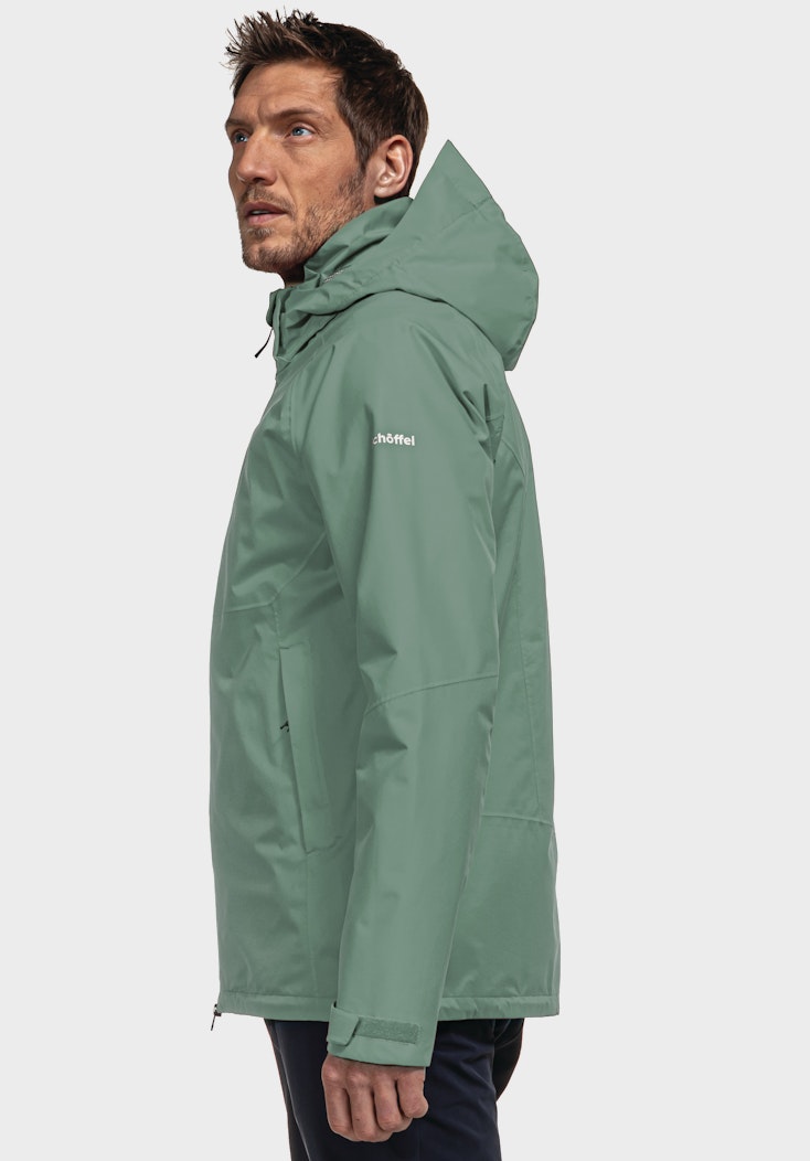 Schöffel Elastische Regenjacke mit Pack-Away Tasche Weihnachtsangebot