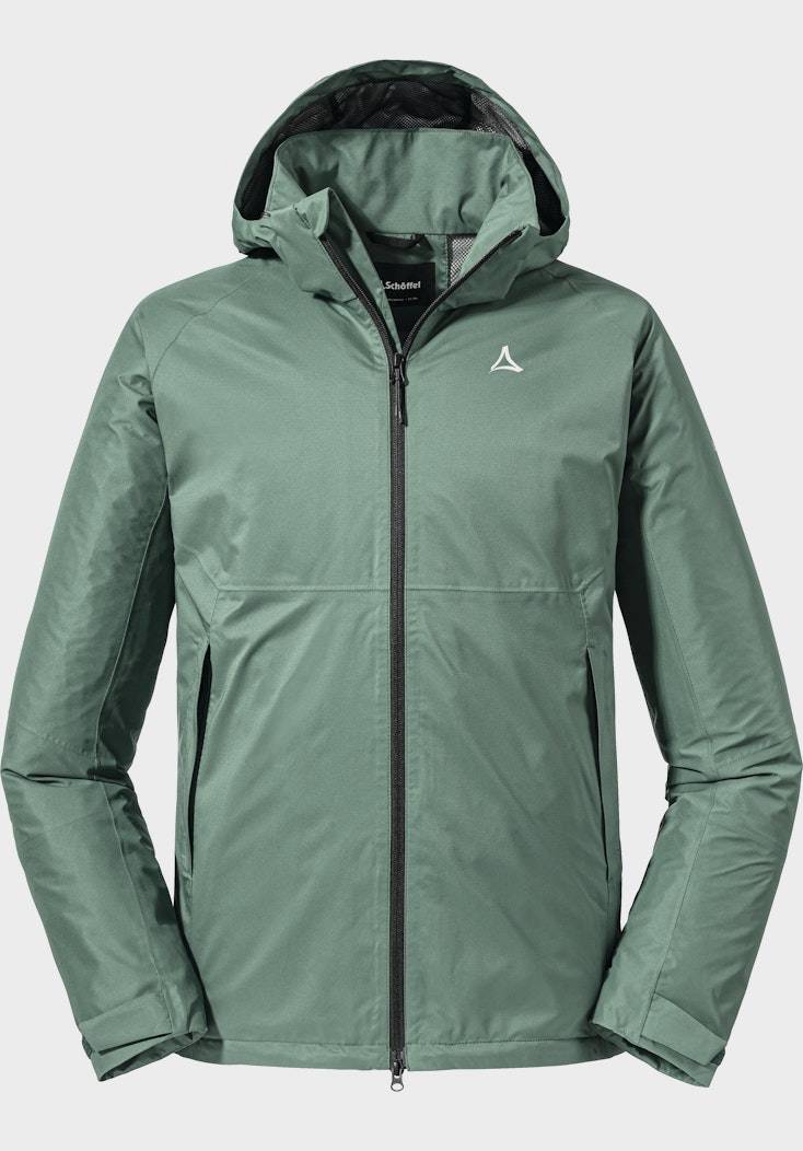 Schöffel Elastische Regenjacke mit Pack-Away Tasche Weihnachtsangebot
