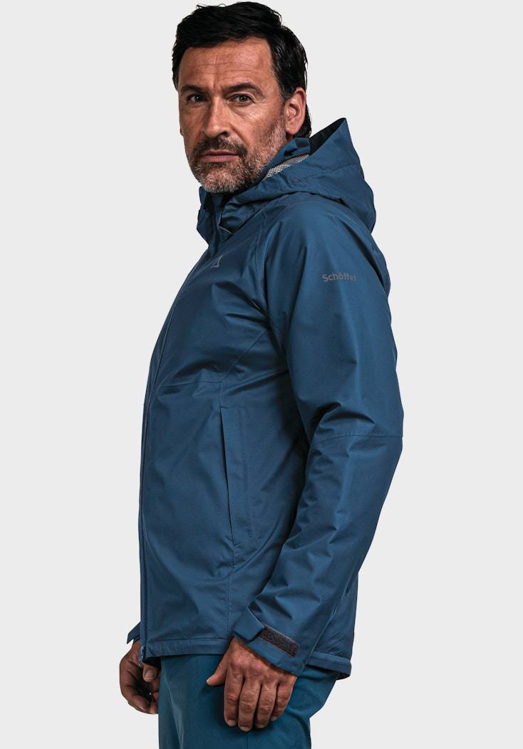Schöffel Elastische Regenjacke mit Pack-Away Tasche Osterangebot