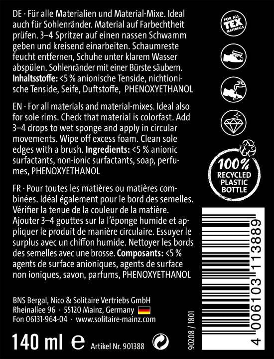 Schuhwerk Schwangau Solitaire Amber Collection Cleaning Lotion Sonderangebot der Fabrik