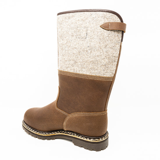 Schuhwerk Schwangau Trabert Filzstiefel Natur (Unisex) AW Branding Preisnachlass