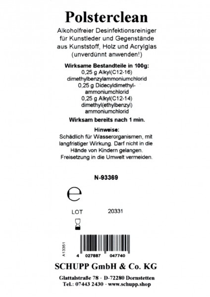 Schupp SCHUPP Polsterclean Online Outlet