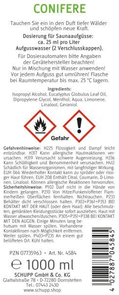 Schupp Sauna- und Dampfbadessenz Conifere Saisonschlussverkauf