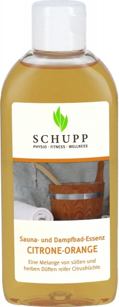 Schupp Sauna- und Dampfbadessenz Citrone-Orange