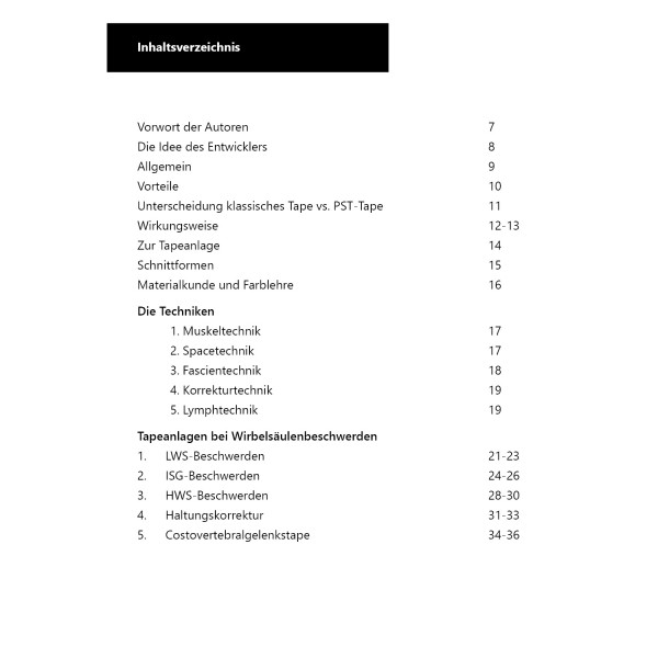 Schupp Lehrbuch - PST-Taping JETZT KAUFEN