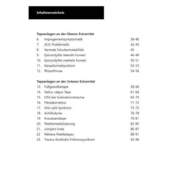 Schupp Lehrbuch - PST-Taping JETZT KAUFEN