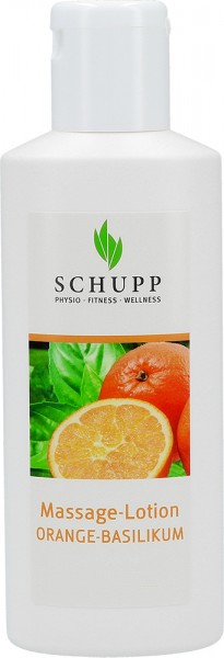 Schupp Massage-Lotion Orange-Basilikum