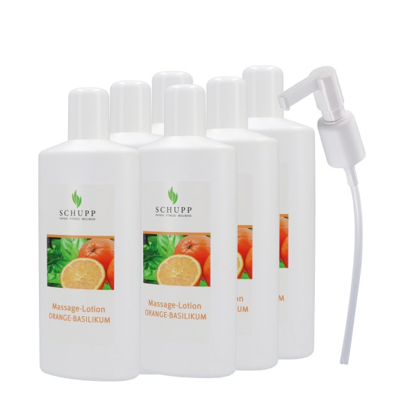 Schupp Massage-Lotion Orange-Basilikum 2025