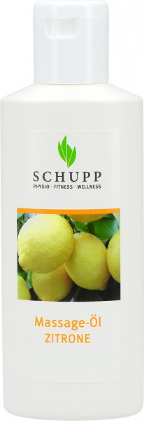 Schupp Massage-Öl Zitrone