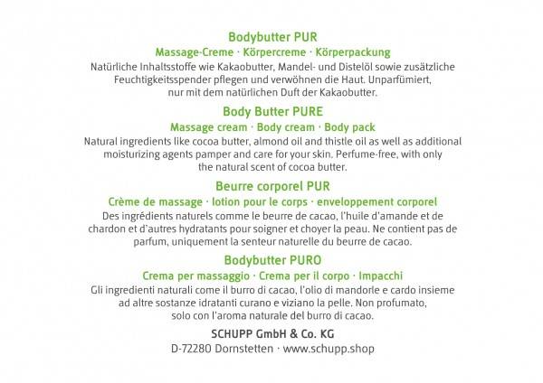 Schupp Bodybutter Pur Exklusivangebot