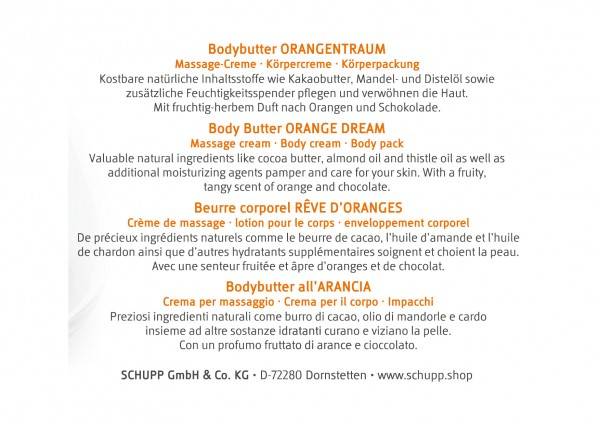 Schupp Bodybutter Orangentraum Saisonschlussverkauf