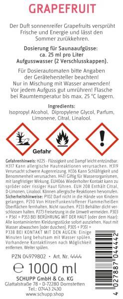 Schupp Sauna- und Dampfbadessenz Grapefruit Neueste Mode