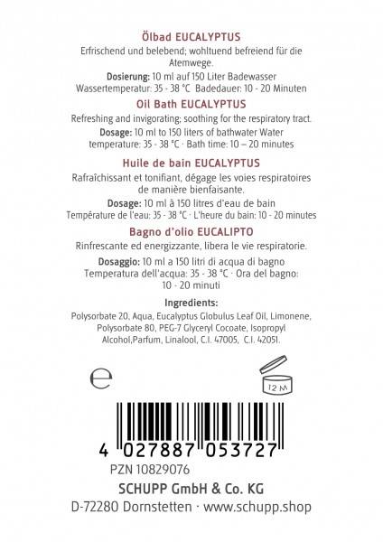 Schupp Ölbad Eucalyptus Exklusive Angebote