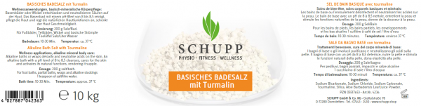 Schupp Basisches Badesalz mit Turmalin Günstig kaufen