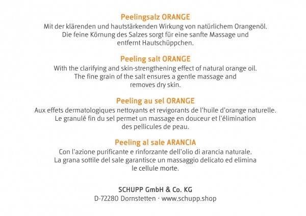 Schupp Peelingsalz Orange Große Rabatte