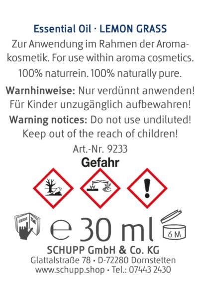 Schupp Ätherisches Öl Lemongras Saisonale Angebote