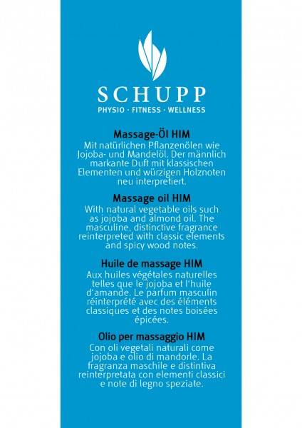 Schupp Massage-Öl 4 Him Letzte 2 Tage