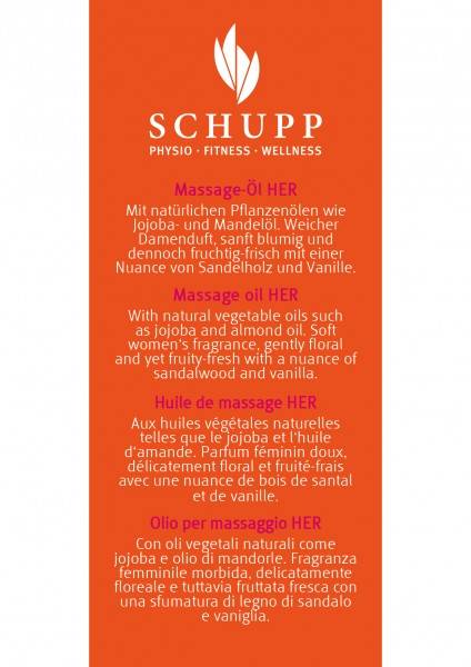 Schupp Massage-Öl 4 Her Letzter Tag
