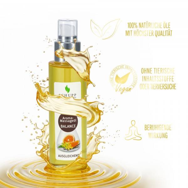 Schupp Aroma-Massage-Öl Balance Vierteljährliche Förderung