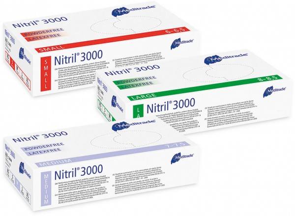 Schupp Einweg-Handschuhe Nitril® 3000 (MD) Kostenloser Versand international