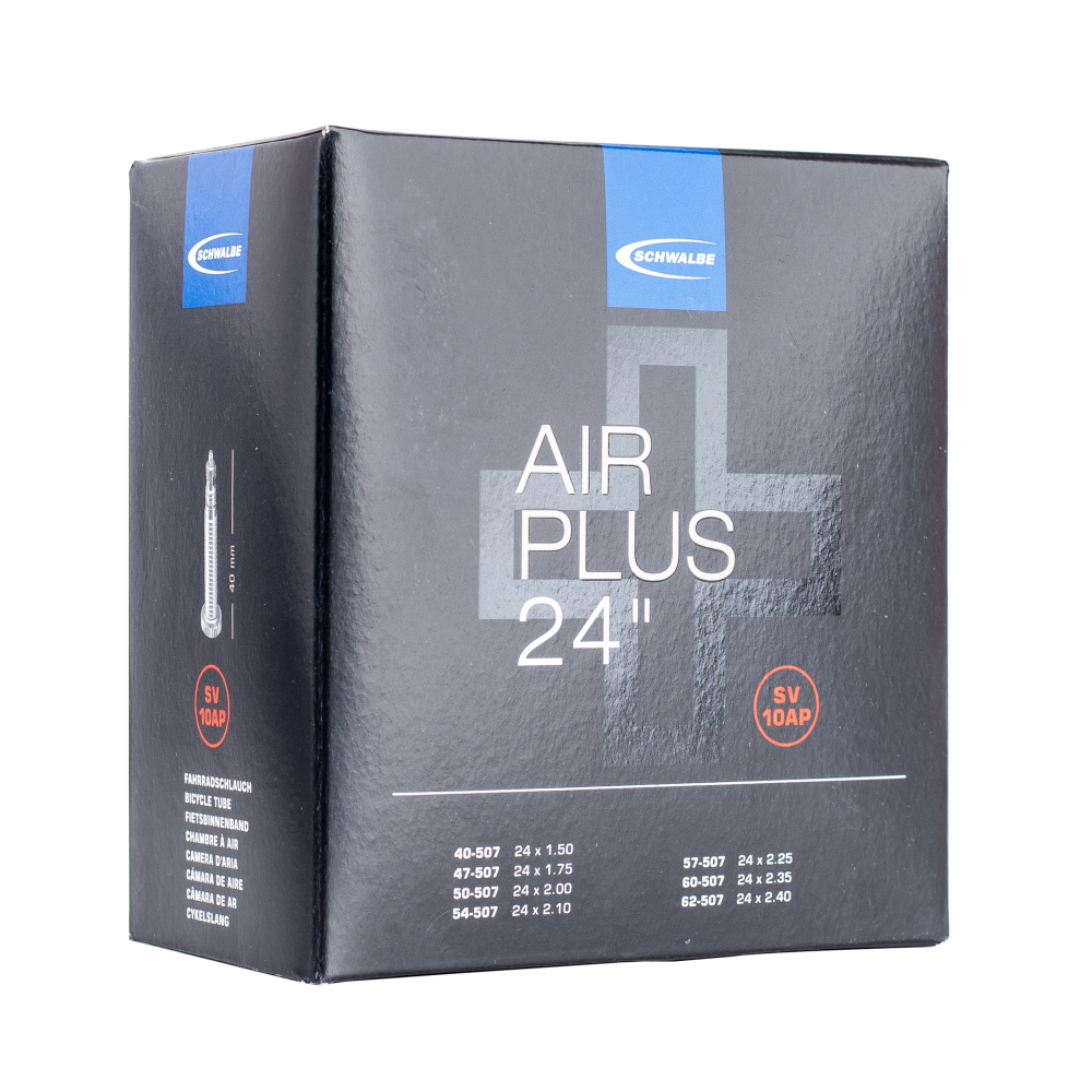 Schwalbe SCHWALBE AIR PLUS SCHLAUCH NR. 10AP (24") Fabrikladen