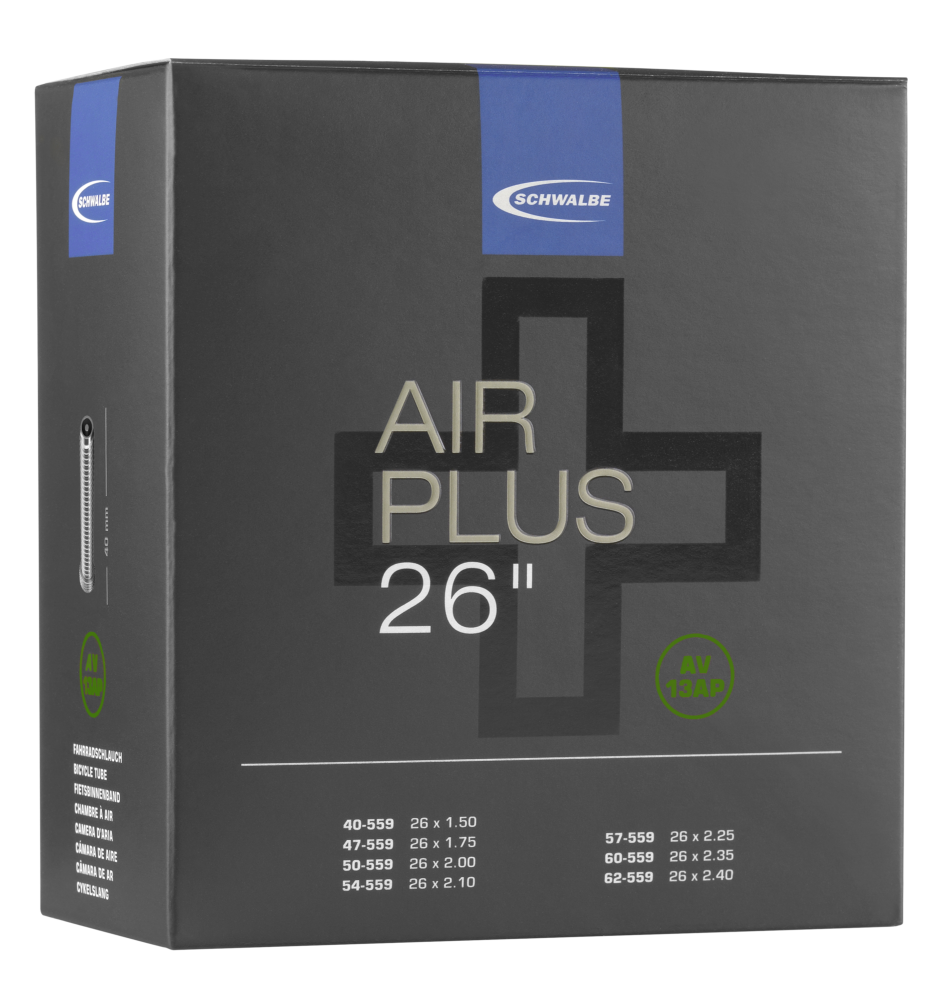 Schwalbe SCHWALBE AIR PLUS SCHLAUCH NR. 13AP (26") Begrenzt auf 3 Tage