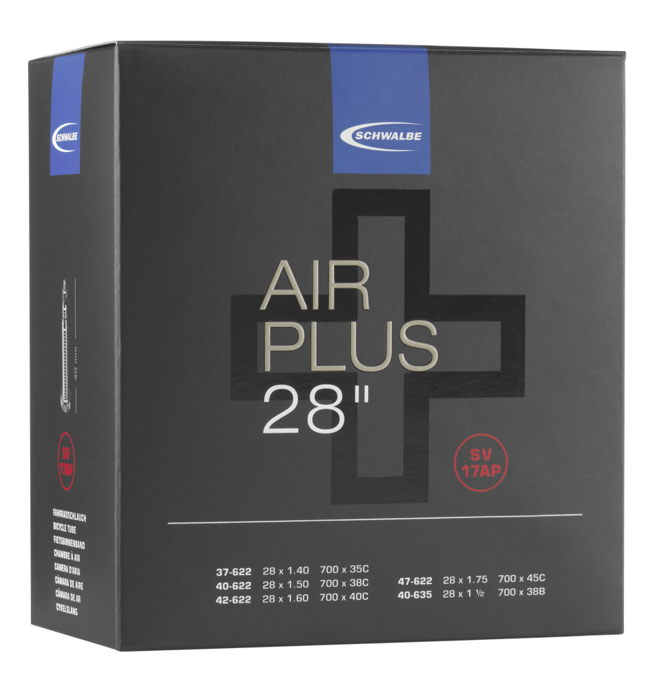 Schwalbe SCHWALBE AIR PLUS SCHLAUCH NR. 17AP (28") Speichern exportieren