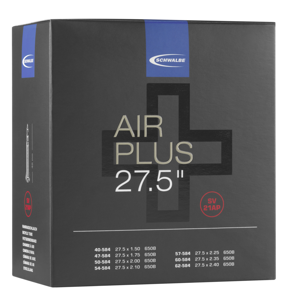 Schwalbe SCHWALBE AIR PLUS SCHLAUCH NR. 21AP (27.5") zollfrei