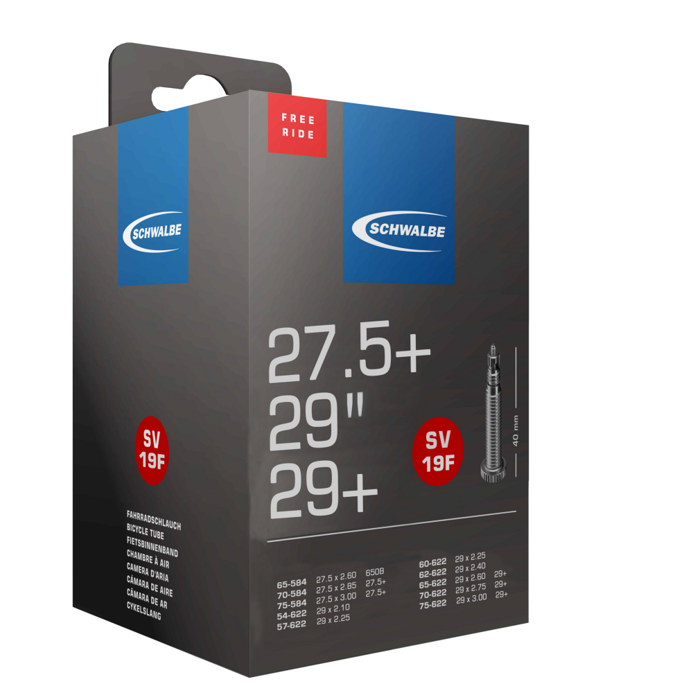 Schwalbe SCHWALBE SCHLAUCH NR. 19F FREERIDE (27.5"/29") 2025
