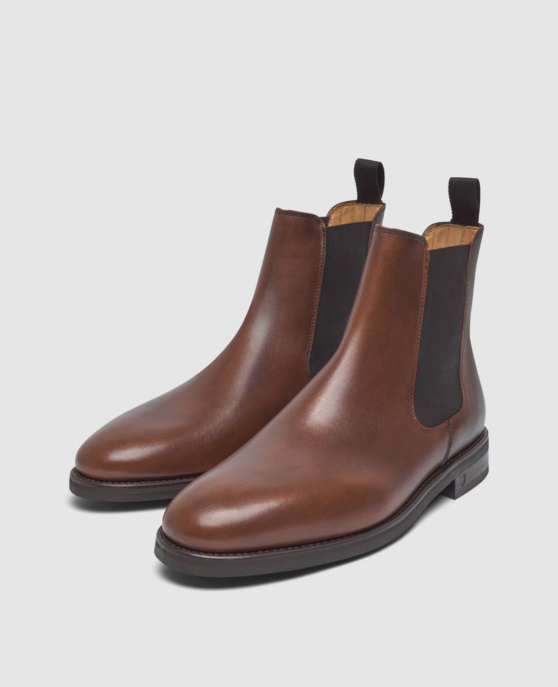 Shoepassion Winston CB2 Chelsea Boot in Mittelbraun - Henry Stevens Shoepassion Blitzangebot
