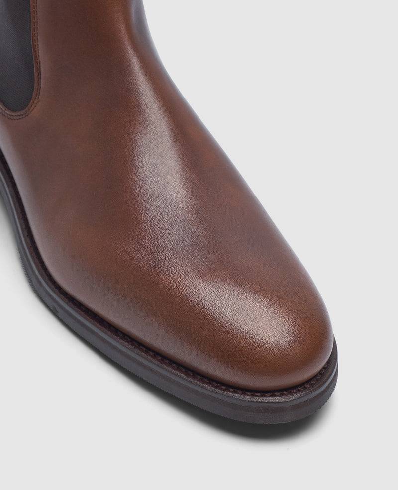 Shoepassion Winston CB2 Chelsea Boot in Mittelbraun - Henry Stevens Shoepassion Blitzangebot