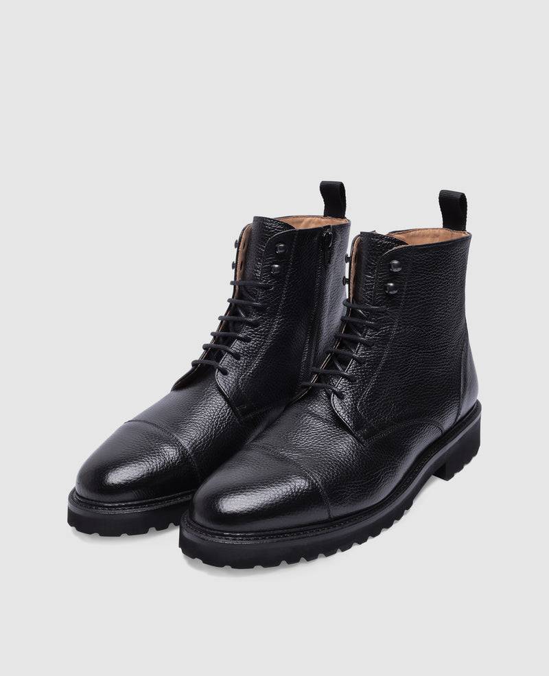 Shoepassion Winston CDB6 Derby Boot in Schwarz - Henry Stevens Shoepassion Räumungsverkauf
