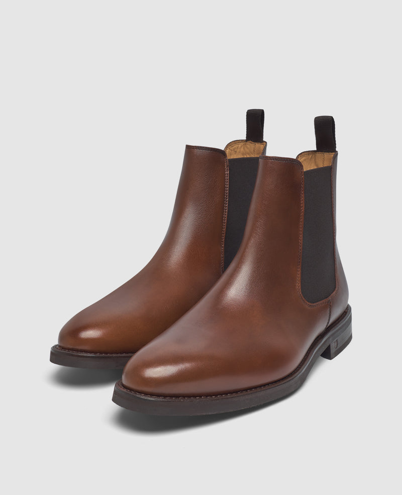 Shoepassion Marshall CB2 Chelsea Boot in Mittelbraun - Henry Stevens Shoepassion Sonderangebote