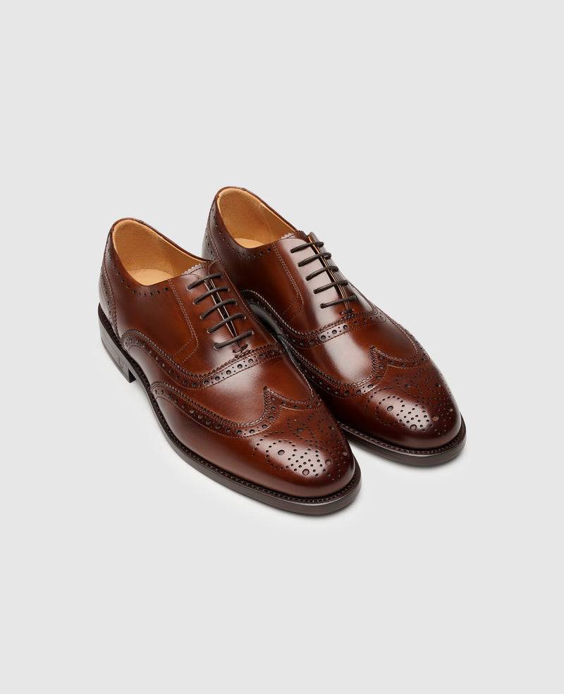 Shoepassion Rahmengenähter Full-Brogue Oxford Herrenschuh Henry Stevens Shoepassion Zeitbegrenzte Promotion