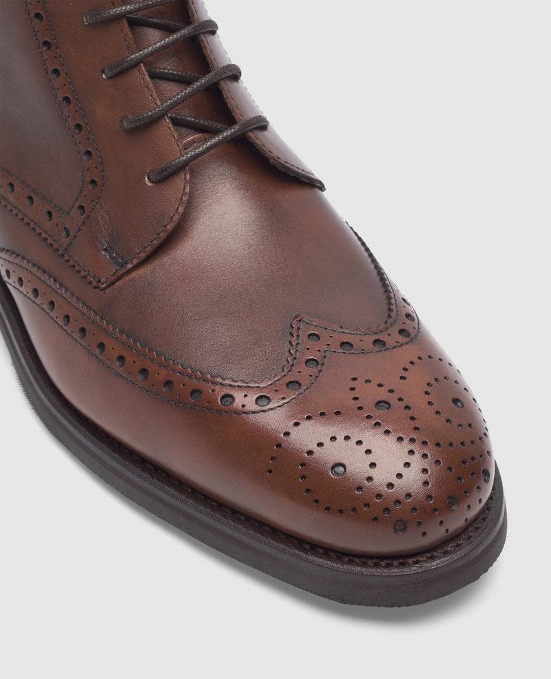 Shoepassion Winston FBDB2 Derby Boot in Mittelbraun - Henry Stevens Shoepassion Bis zu 65% Rabatt