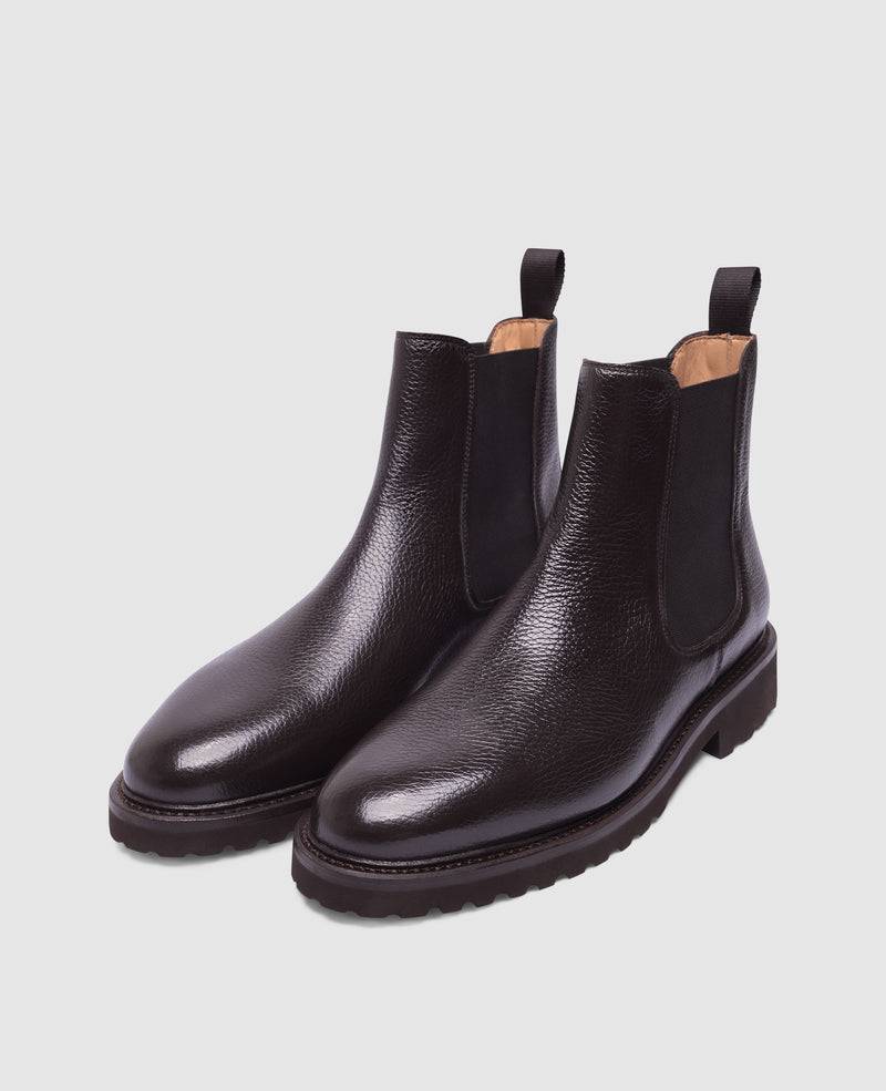 Shoepassion Winston CB6 Chelsea Boot in Dunkelbraun - Henry Stevens Shoepassion Outlet