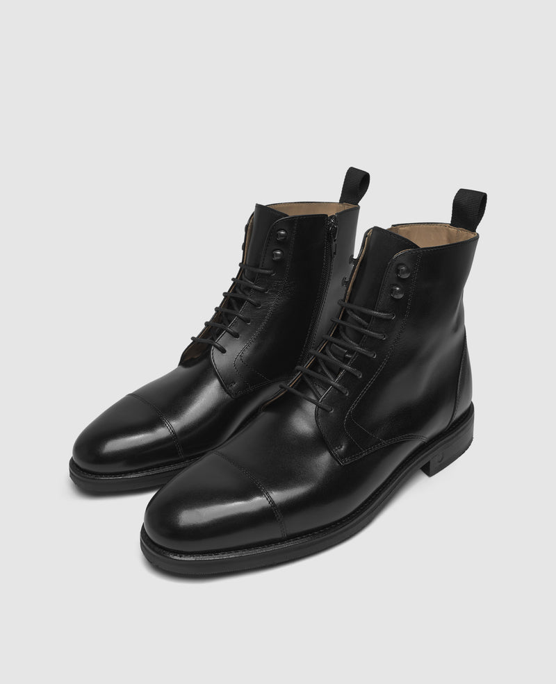 Shoepassion Winston CDB2 Derby Boot in Schwarz - Henry Stevens Shoepassion Verkauf